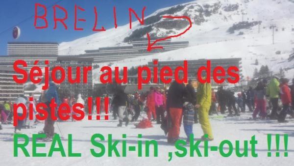 Studio Les Menuires Brelin Saint-Martin-de-Belleville Eksteriør billede